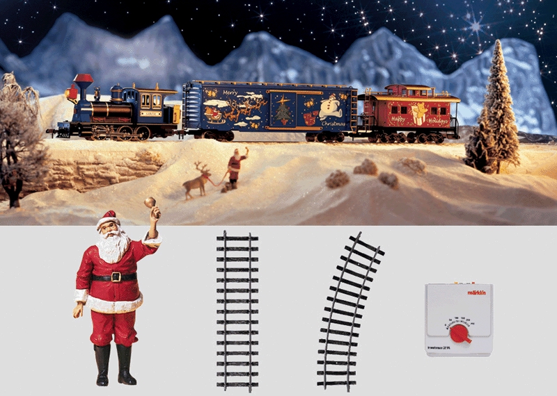 Märklin Maxi kerst trein set Vissertoys