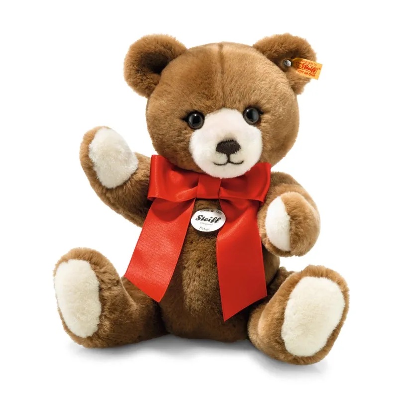 Steiff teddybeer Petsy - Vissertoys mooi pluche