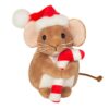 Hermann Teddy kerst muis met zuurstok