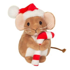 Hermann Teddy kerst muis met zuurstok